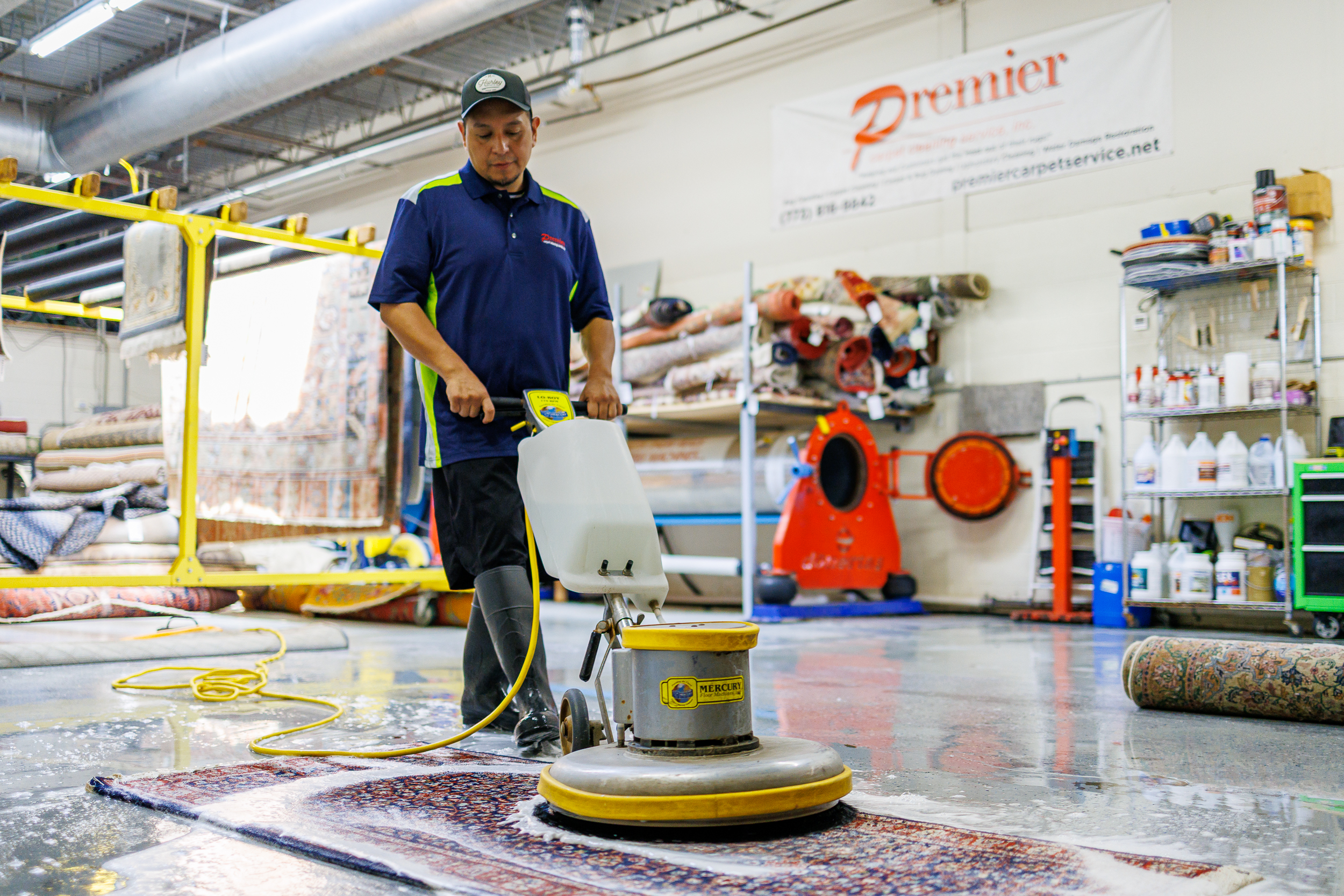 Professional cleaning equipment